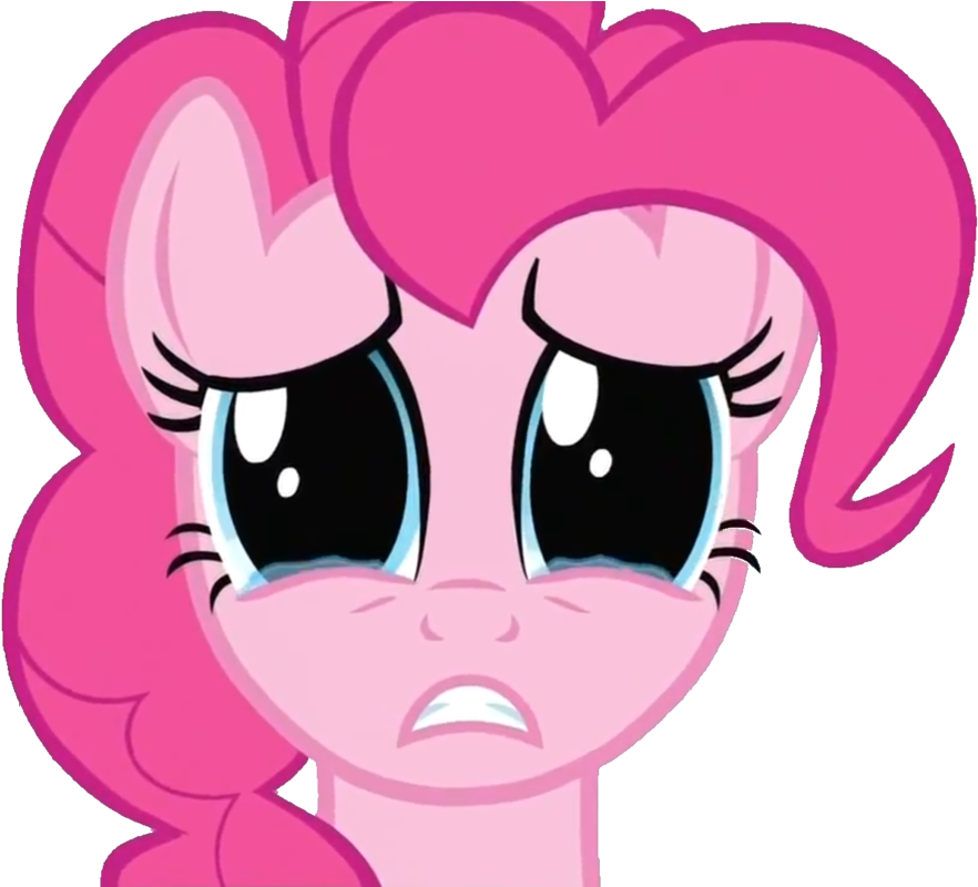 Don't You Worry Your Pretty Little Head About Mean - Pinkie Pie Llorando (900x799)