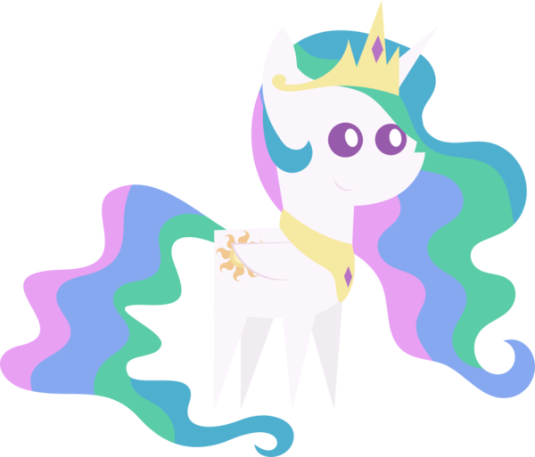 Princess Celestia By Mypaintedmelody - Princess Celestia (600x513)