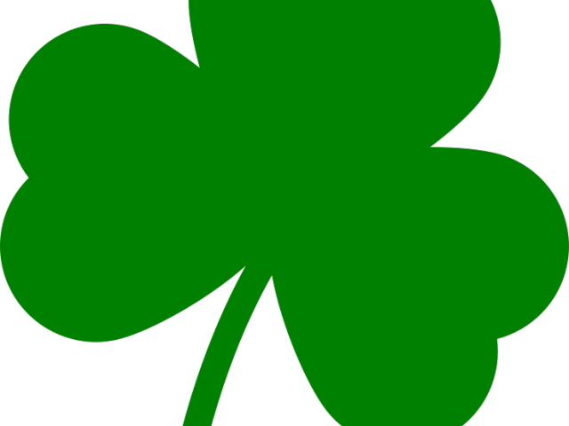 Shamrock Clipart Green Shape - Saint Patrick's Day (640x480)