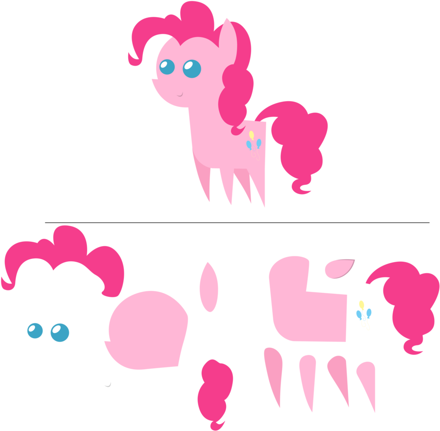 Pointy Ponies - Mlp Pointy Ponies Pinkie Pie (1024x912)