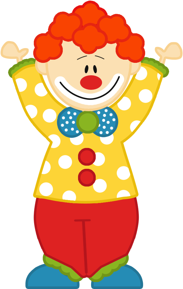 Circus Birthday, Circus Theme, Circus Party, Birthday - Palhaço Clipart (687x1041)