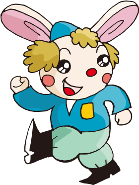 Rabbit Cartoon Illustration - 可爱 卡通 兔子 图片 (590x590)