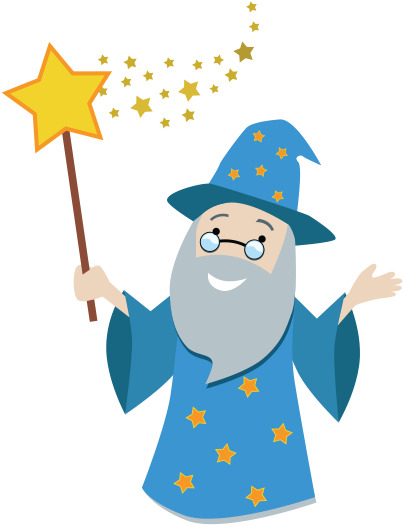 Learning Made Fun - Word Wizard Clipart (468x578)