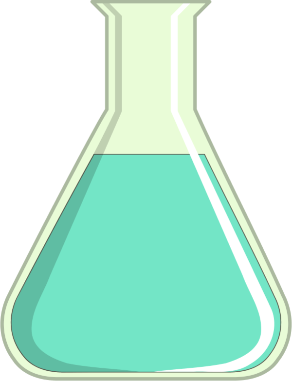 Laboratory Flask Vector Clip Art - Test Tube (600x783)