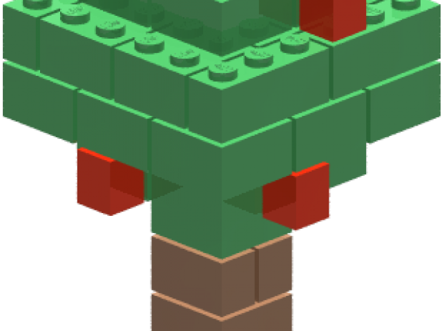 Lego Clipart Tree - Tree Lego Png (640x480)