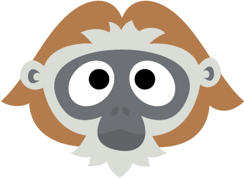 Printable Ungka Mask - Printable Mongoose Mask (500x500)