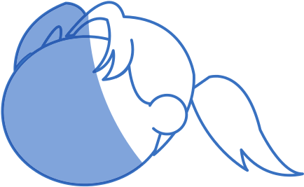 Head Girl Vector Icon - Hairstyle (550x550)