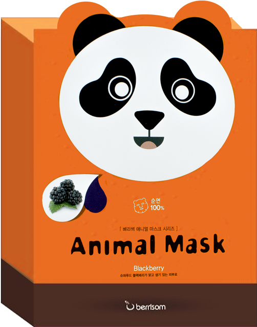 Berrisom Animal Mask - Berrisom Animal Series Mask 10 Sheets-panda/ Korean (600x800)