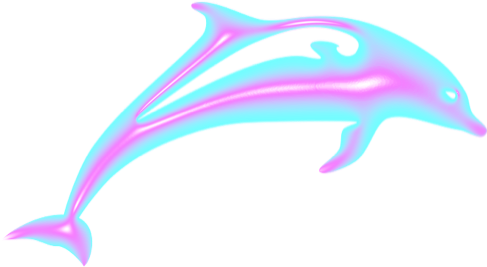 Dolphin Clipart Emoji - Illustration (540x380)