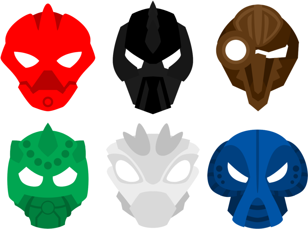 Inorganic Inika Masks By Xelku9 - Bionicle Deviantart Masks (1024x768)