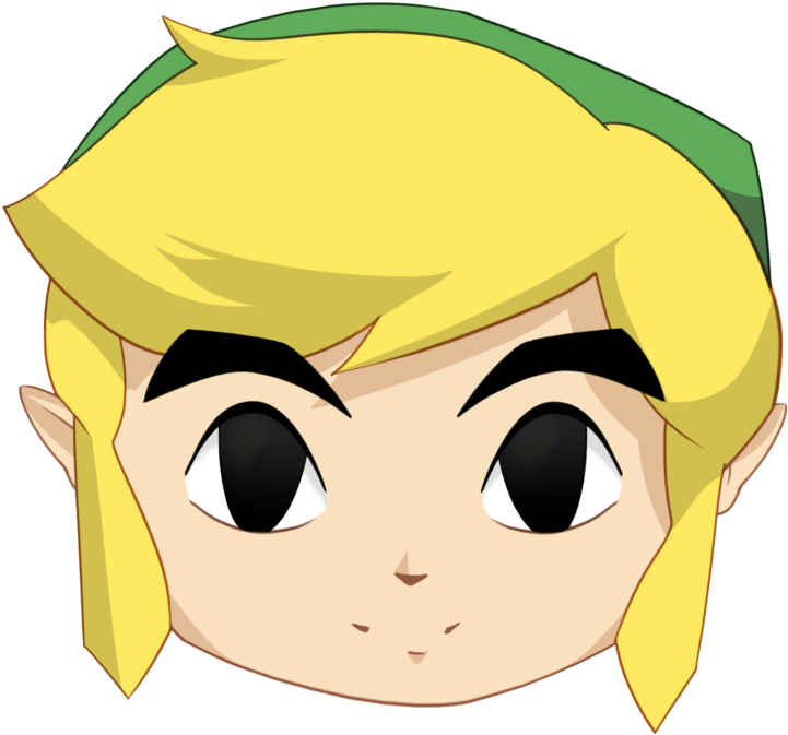 Toon Link Mask By Roxasandnaminelove - Cartoon (900x856)