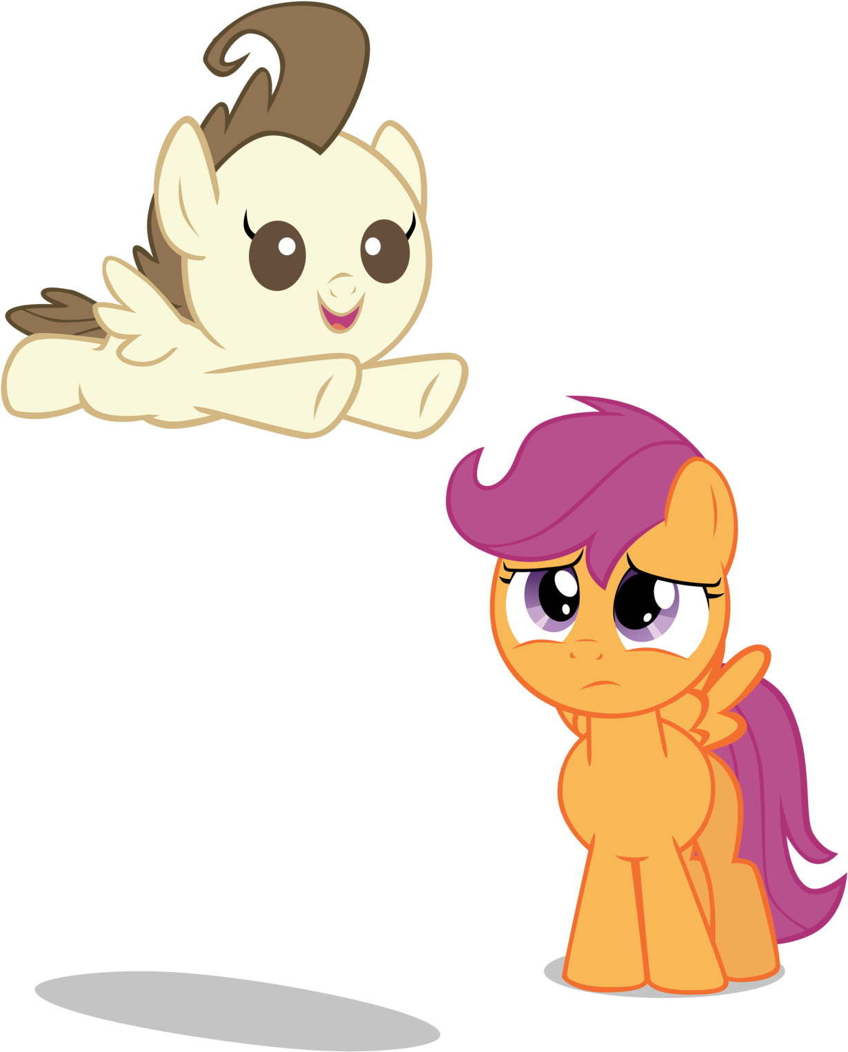 Scoota Grounded By Mrlolcats17 Scoota Grounded By Mrlolcats17 - Pound Cake And Scootaloo (1280x1631)