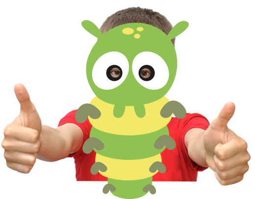 Caterpillar Mask - Mask (520x406)