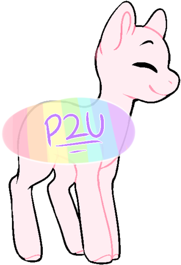 P2u Pony Base - Pony (400x544)