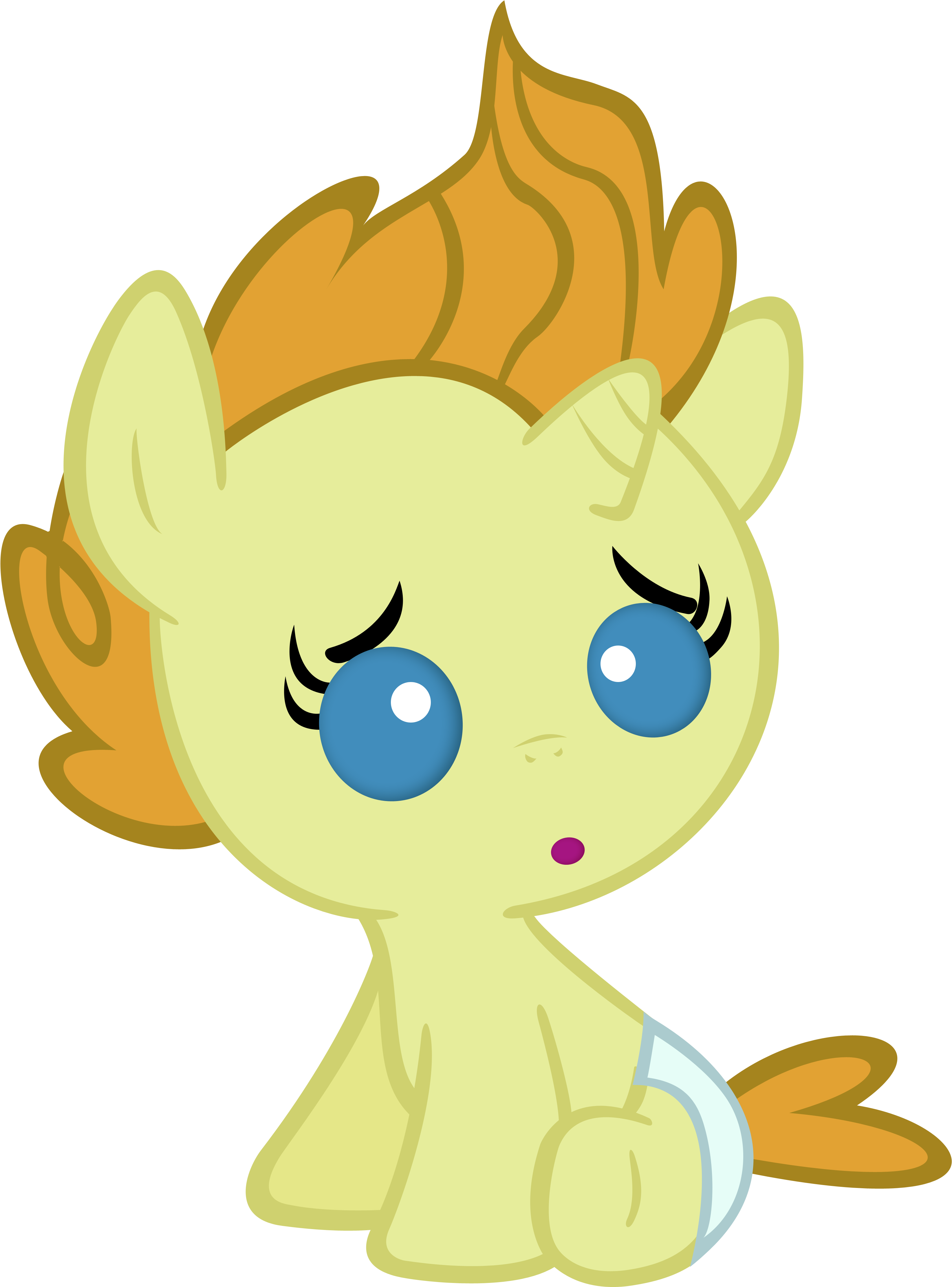 Pumpkin Cake By Rayne-feather - Baby Pumpkin Cake And Pound Cake Mlp (3816x4832)
