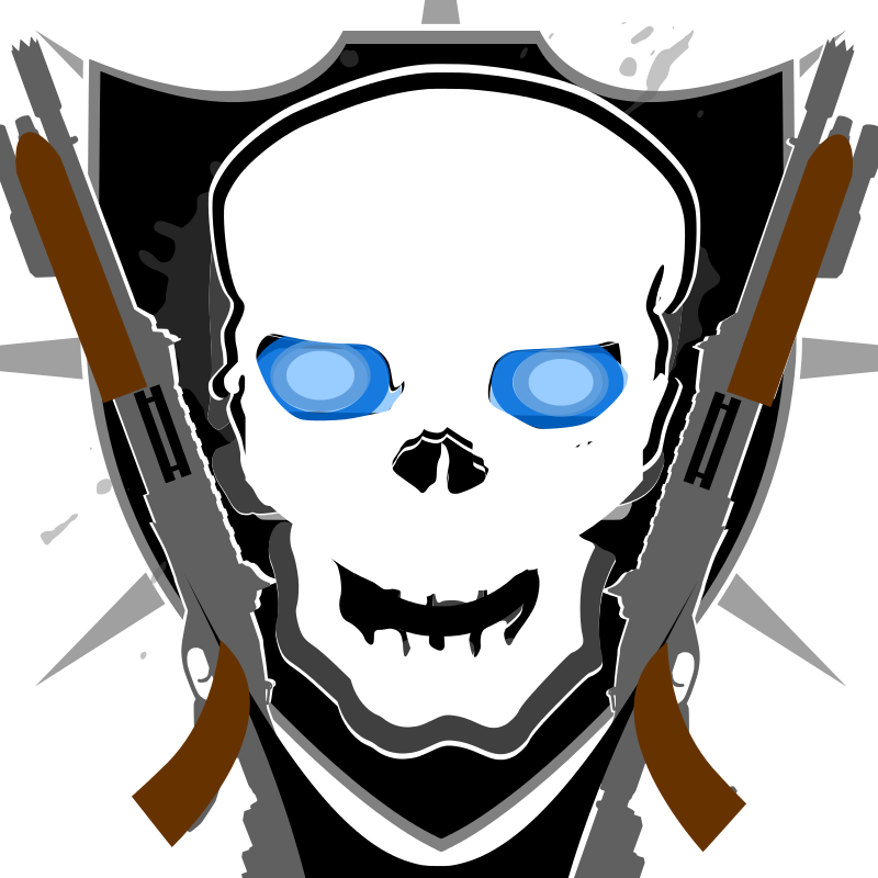 Zombies Shotgun Emblem By Undeaddemon4 - Zombie Emblem (800x800)