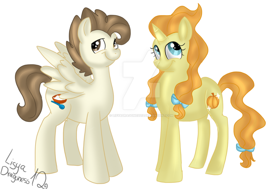 Pound And Pumpkin Cake By Lisyadragoness12 - Cartoon (1036x772)