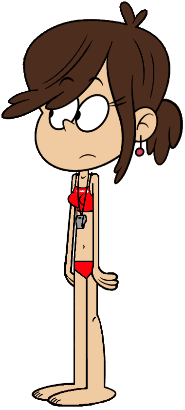 Lifeguard Dana Has To Save A Drowned Victim By Marcusvanngriffin - Loud House Dana (380x840)