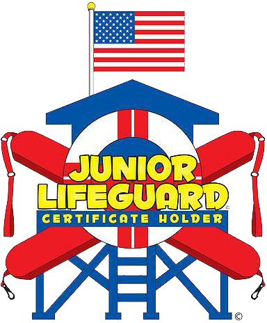 Lifeguard Certificate Holders - American Flag (384x464)