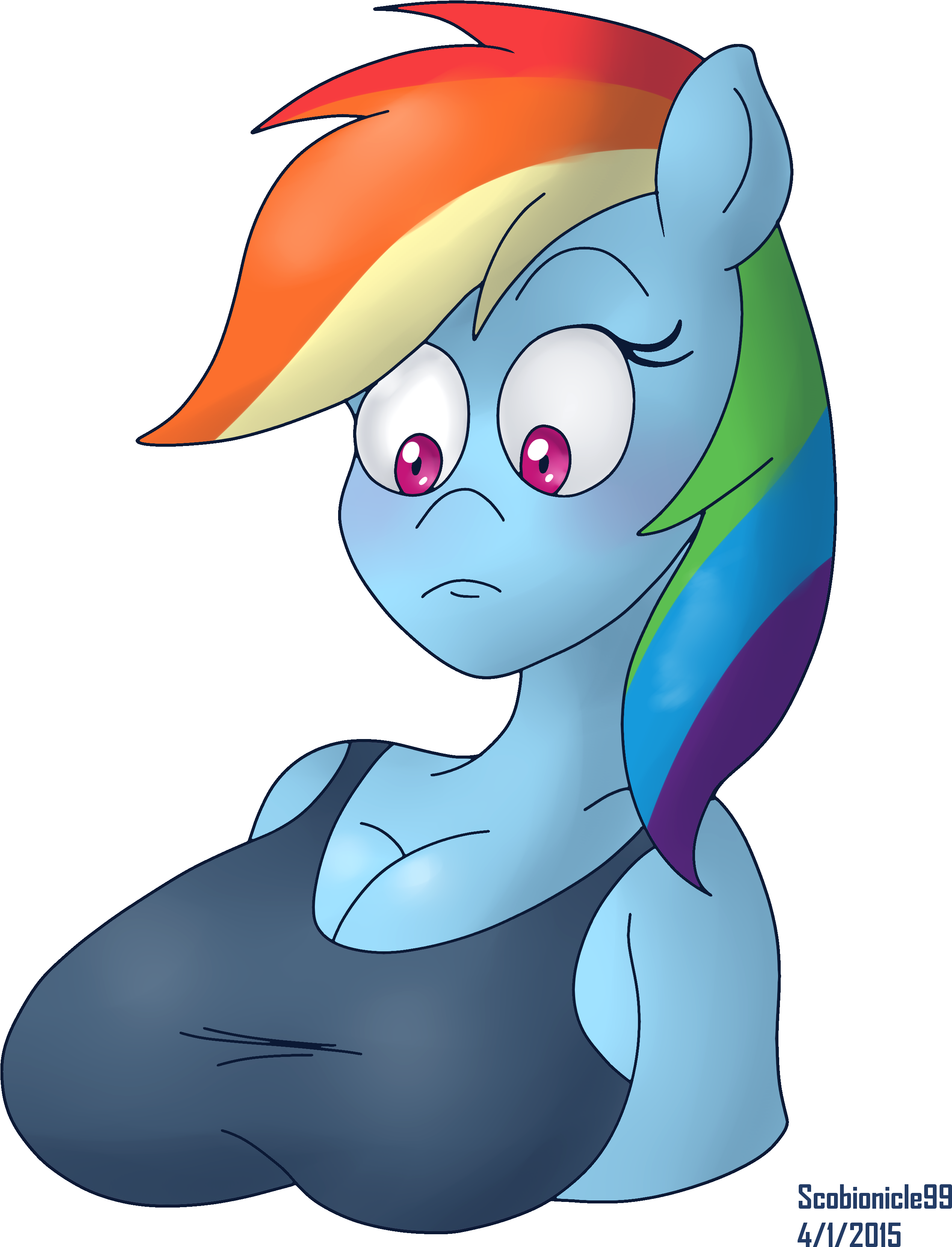 Rainboob Dash Color Practice By Sb99stuff Rainboob - Color (3000x3600)