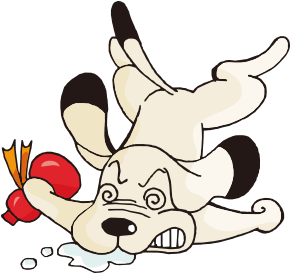Cartoon Dog Illustration - Cartoon (590x590)