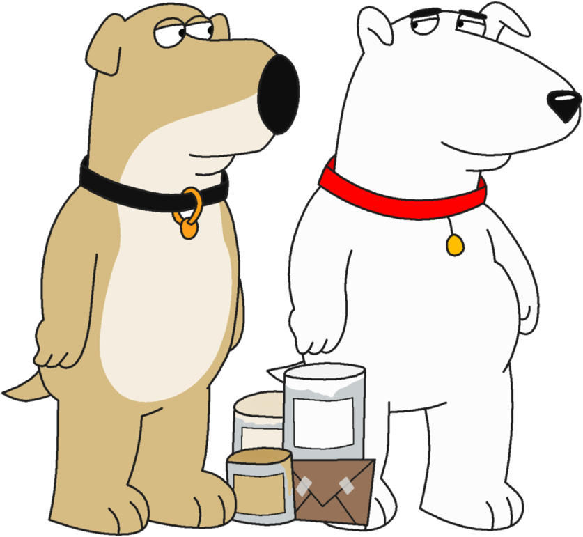 Brian And Vinny As Each Other For Halloween By T Shadow - Vinny From Family Guy (950x840)