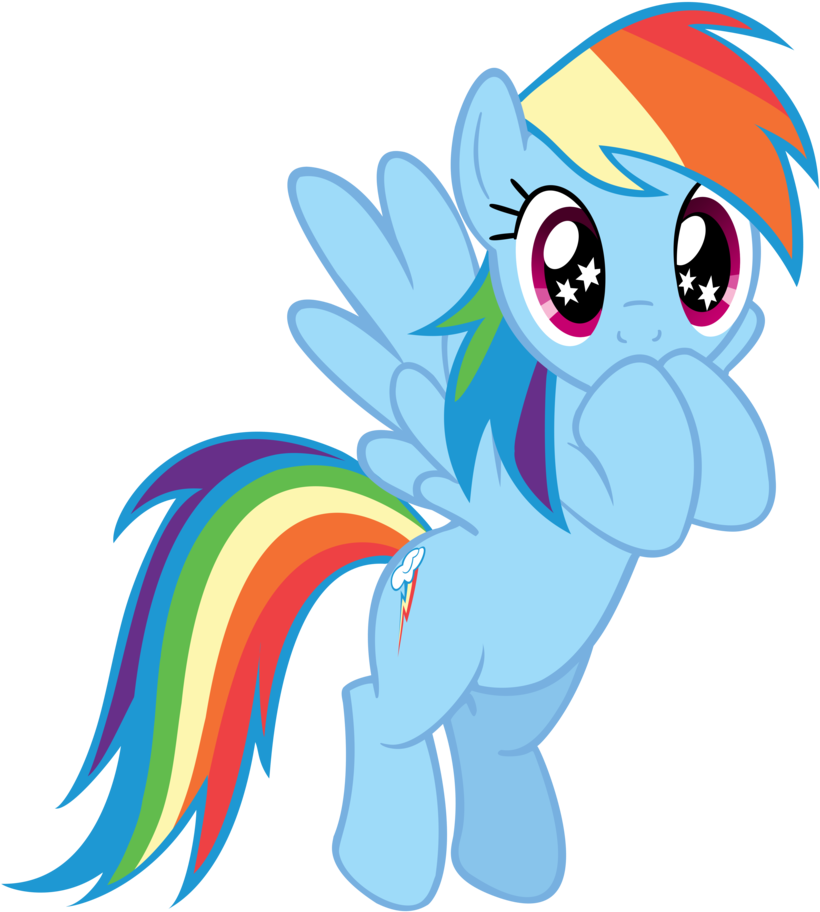 Absurd Res, Artist - Rainbow Dash Transparent Background (977x1024)