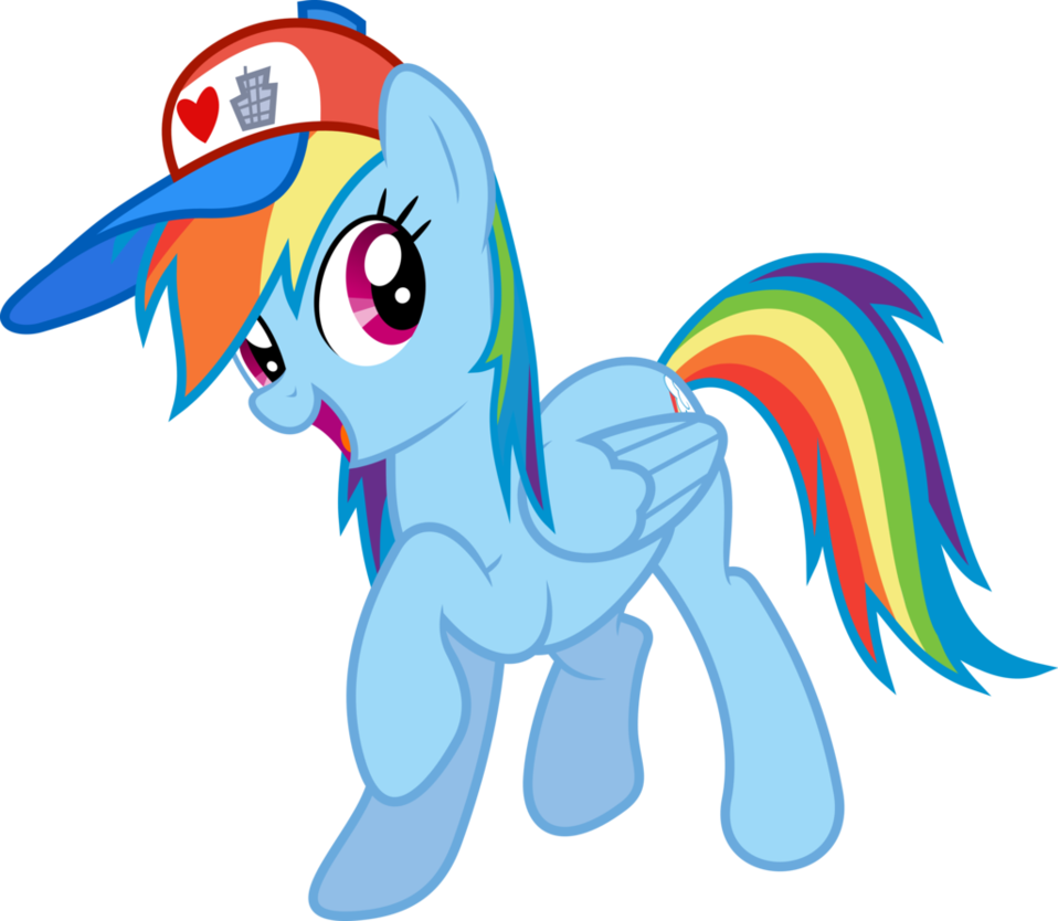 Rainbow Dash By Gamemasterluna - Mlp Fim Rainbow Dash (958x834)