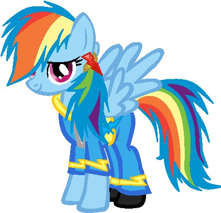 Rainbow Dash Kingdom Heart By Khtwilightsparkle - My Little Pony Rainbow Dash Hi Gif (506x490)