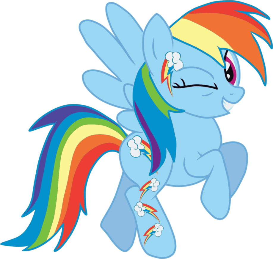 Cutie Mark Magic Rainbowdash By Digimonlover101 - Cartoon (918x871)