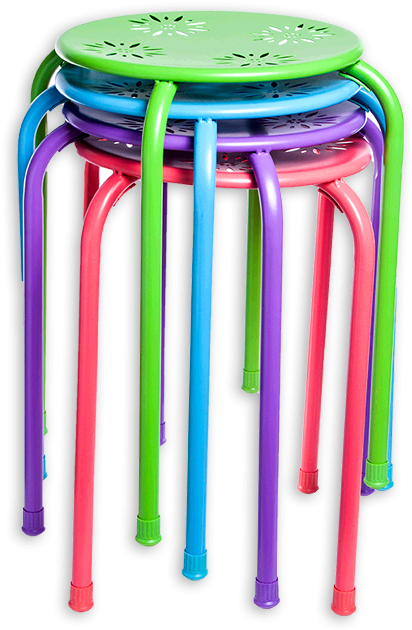 Fan Stand Garden Stool - Five Below Metal Stools (654x654)