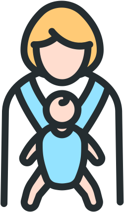 Features To Look For In A Baby Carrier - Baby Sling (512x512)