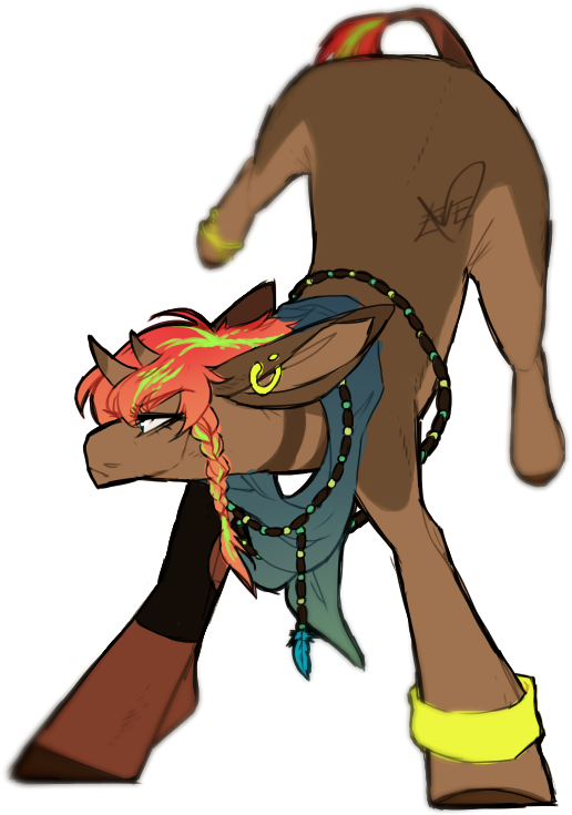 Tyga Swoosh [ych] By Evoireen - Cartoon (580x803)