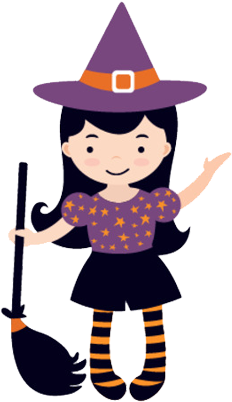 Halloween Witchcraft Clip Art - Halloween Witchcraft Clip Art (910x1024)