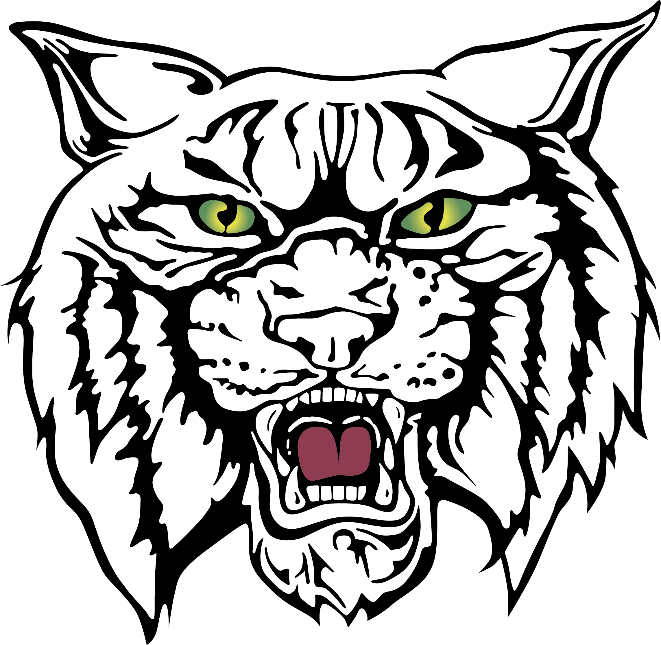 Wildcat Drawing Clipart Best - Redlands East Valley Wildcats (2346x2271)