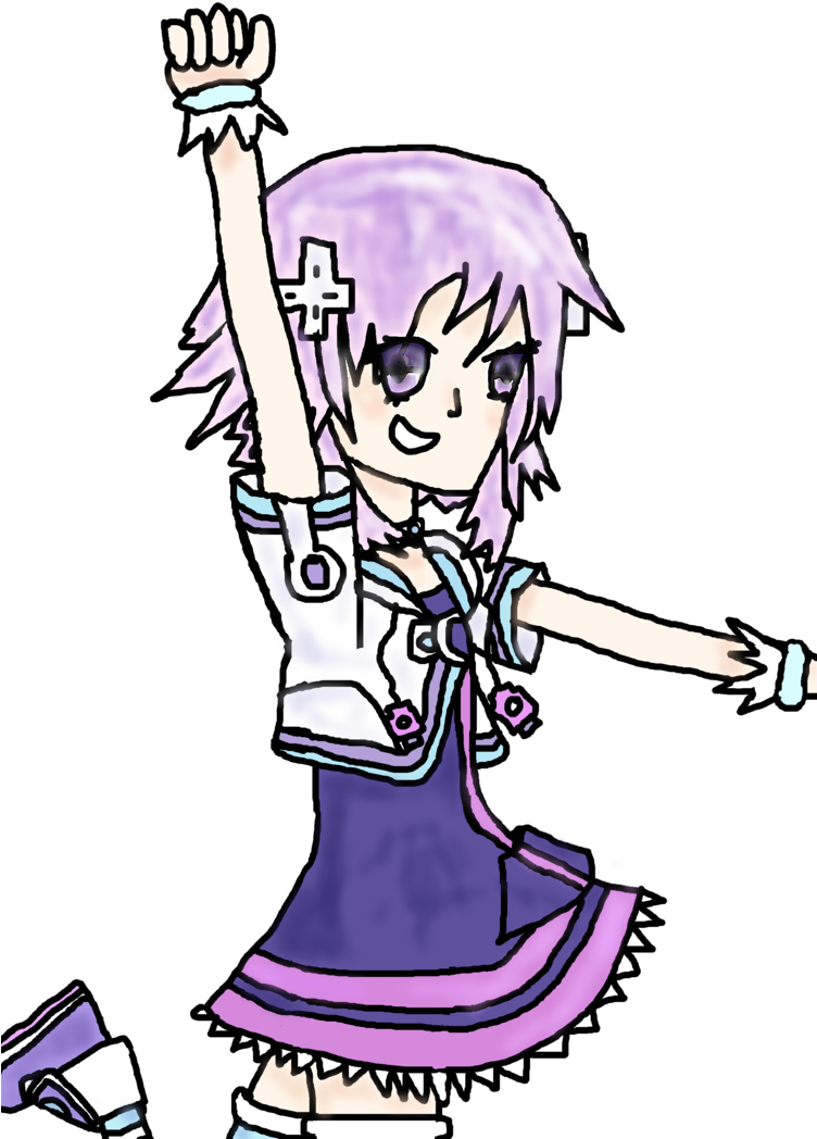 Hyperdimension Neptunia By Sparkywor - Cartoon (751x1063)