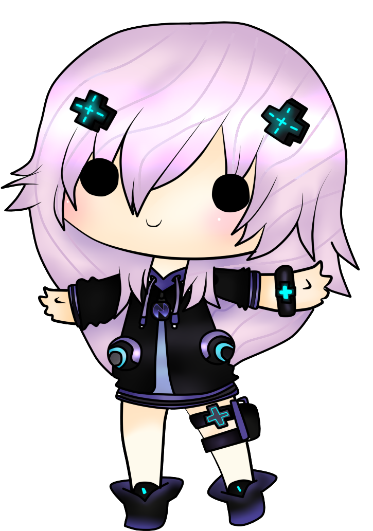 Chibi Adult Neptune By Grecia-san - Chibi (730x1095)