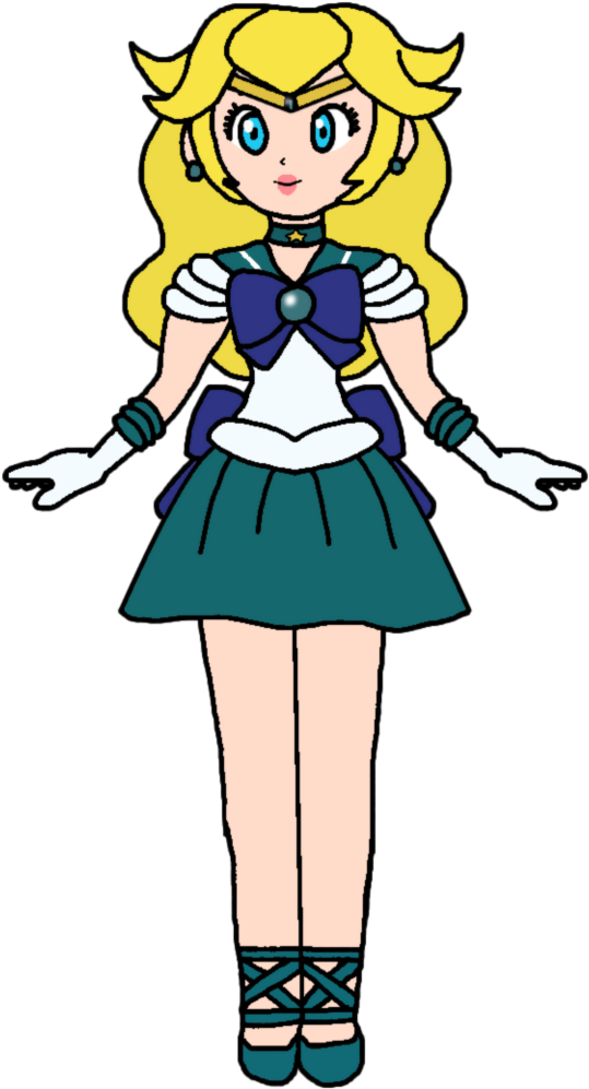 Sailor Neptune By Katlime - Princess Peach Katlime (720x1109)