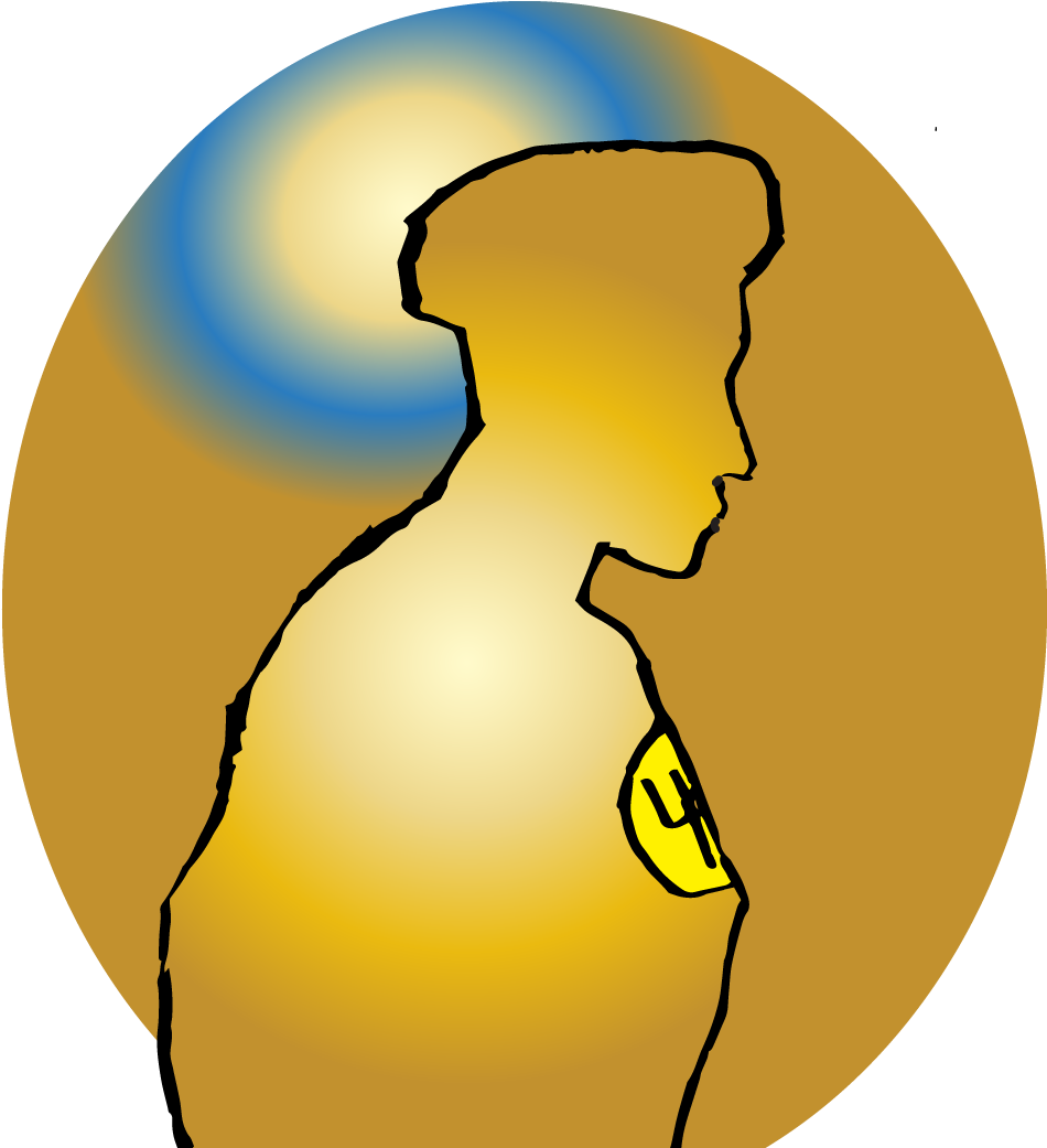 Neptune Queen Iconic Silhouette Gold Plate - Skip 2 My Loop (984x1205)