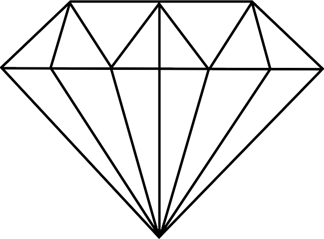 Resultado De Imagem Para Diamond Vector - Drawing Of A Diamond (640x472)