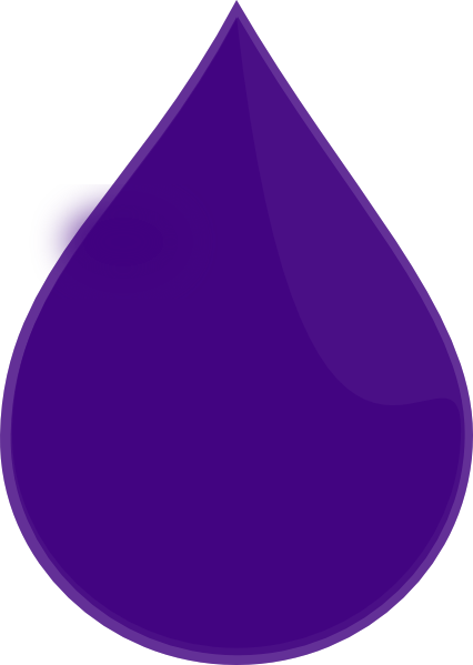 Purple Drop Png (426x599)