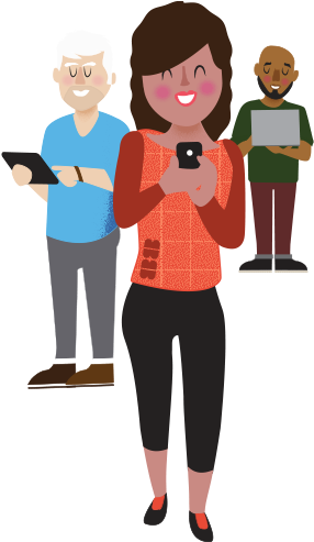 Bank At Your Convenience - Mobile Phone (410x500)