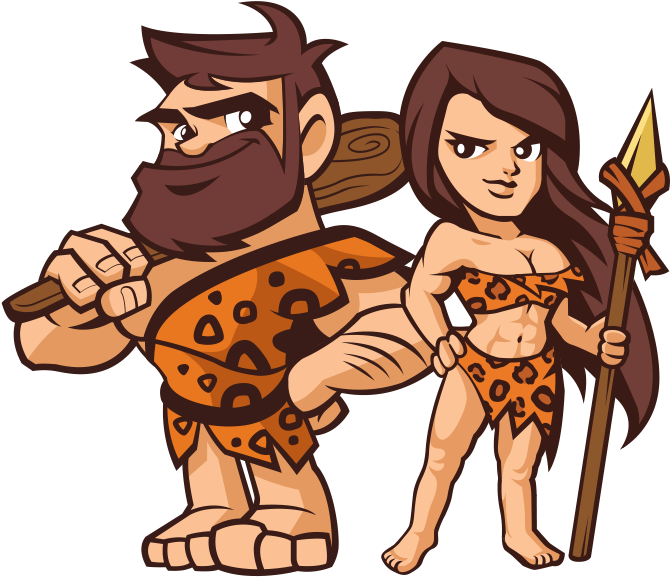 Adult Acne Is One Of The Worst Nightmare Anyone Could - Caveman Cartoon Png (800x600)