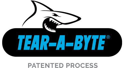 Tear A Byte Patented Media Security Process - Information (500x281)