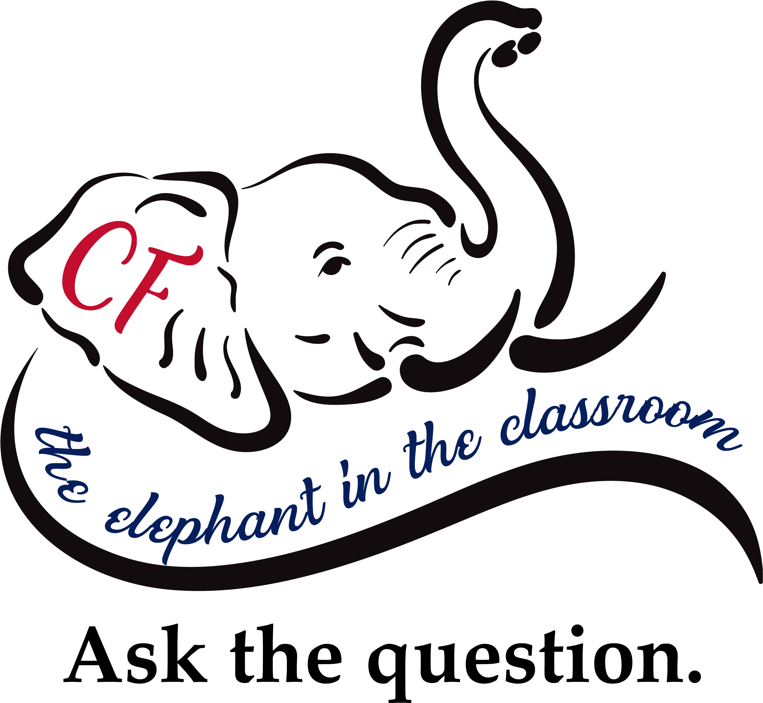 Suicide Prevention Anxiety Coloring Book - Elephant Head Cartoon (2539x2327)