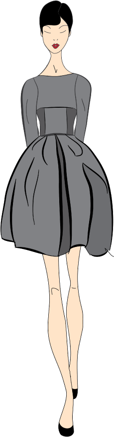 I Experimented With A Different Style For These Fashion - Little Black Dress (668x964)