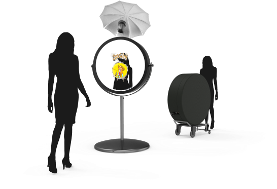 Beauty Mirror Booth - Beauty Mirror Booth (600x381)