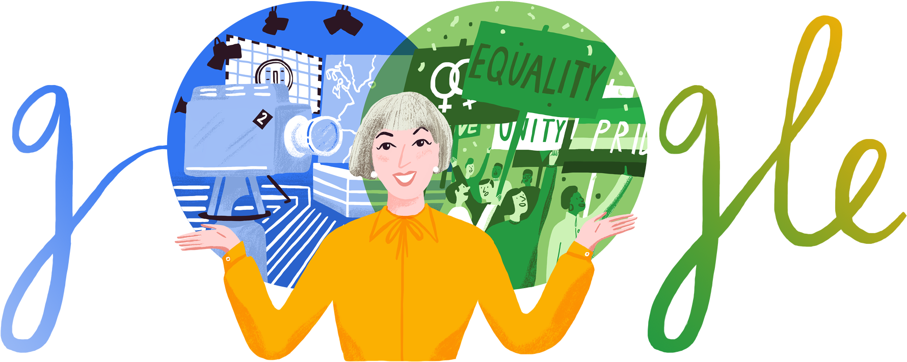 Google Doodle - Doodle Katsuko Saruhashi (2000x800)