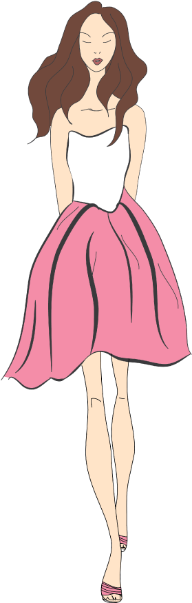 Back To Portfolio - Fashion Illustration (668x964)