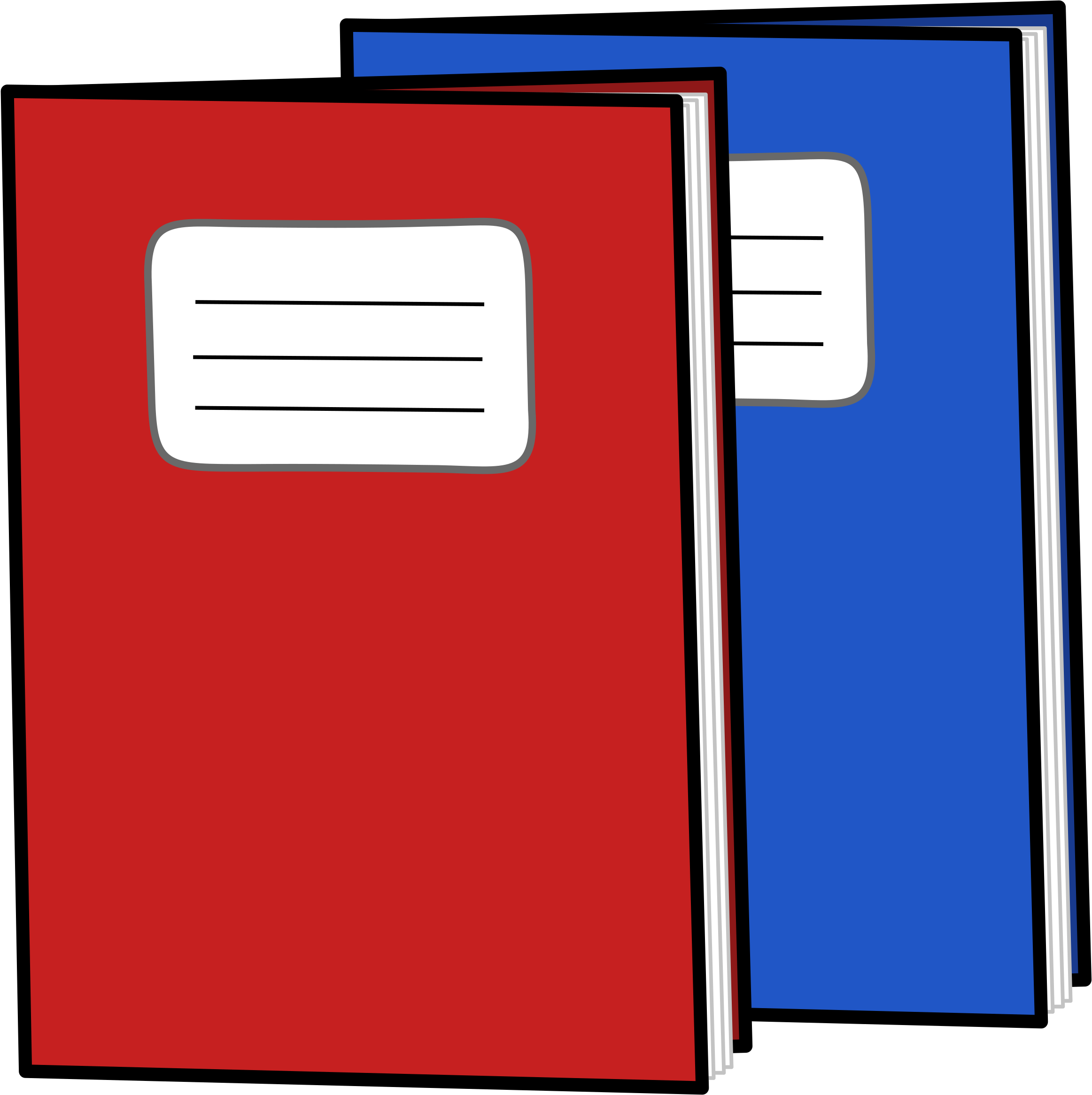 Free Clipart - Attendance Registers (2400x2400)